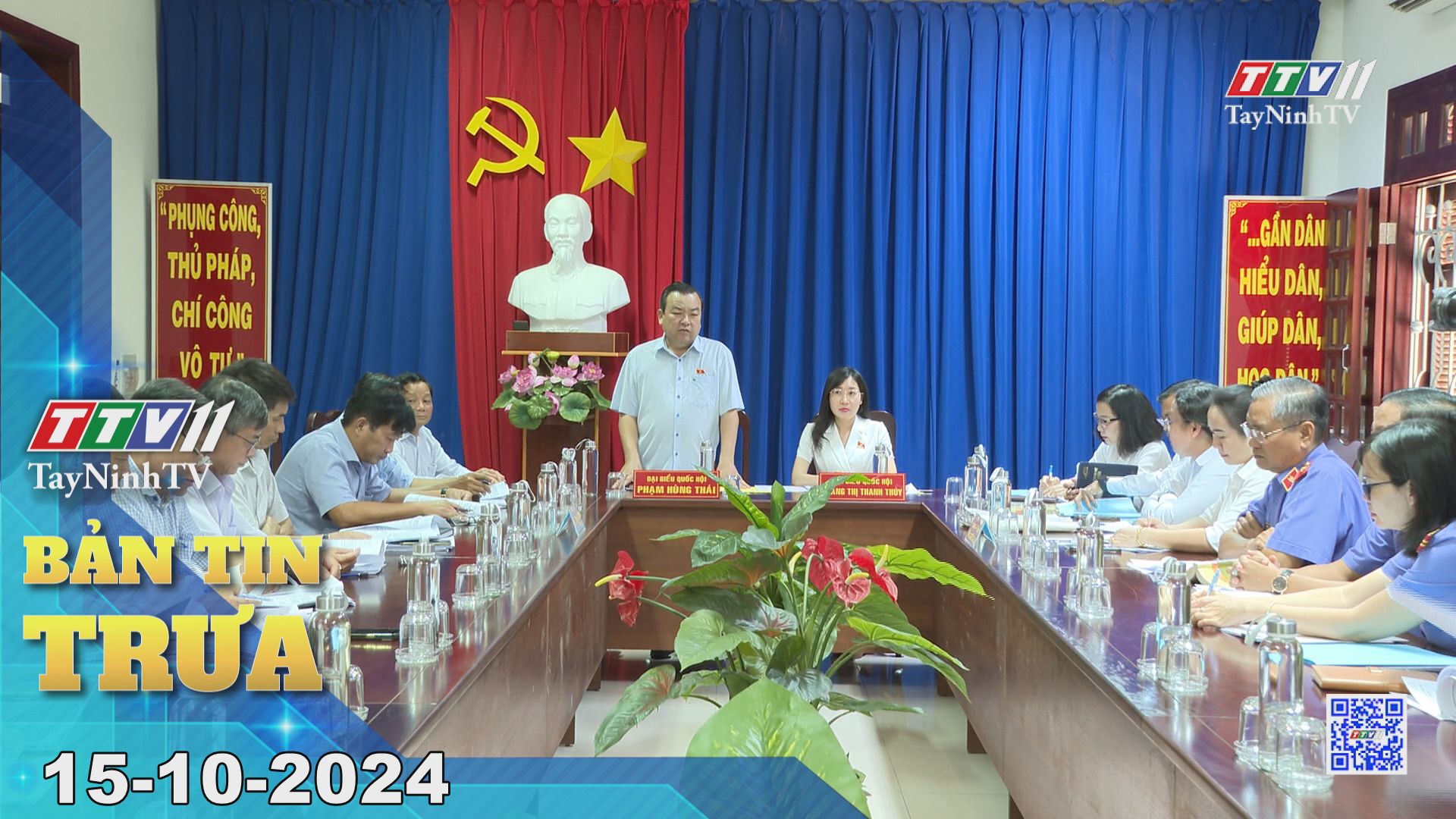 Bản tin trưa 15-10-2024 | Tin tức hôm nay | TayNinhTV